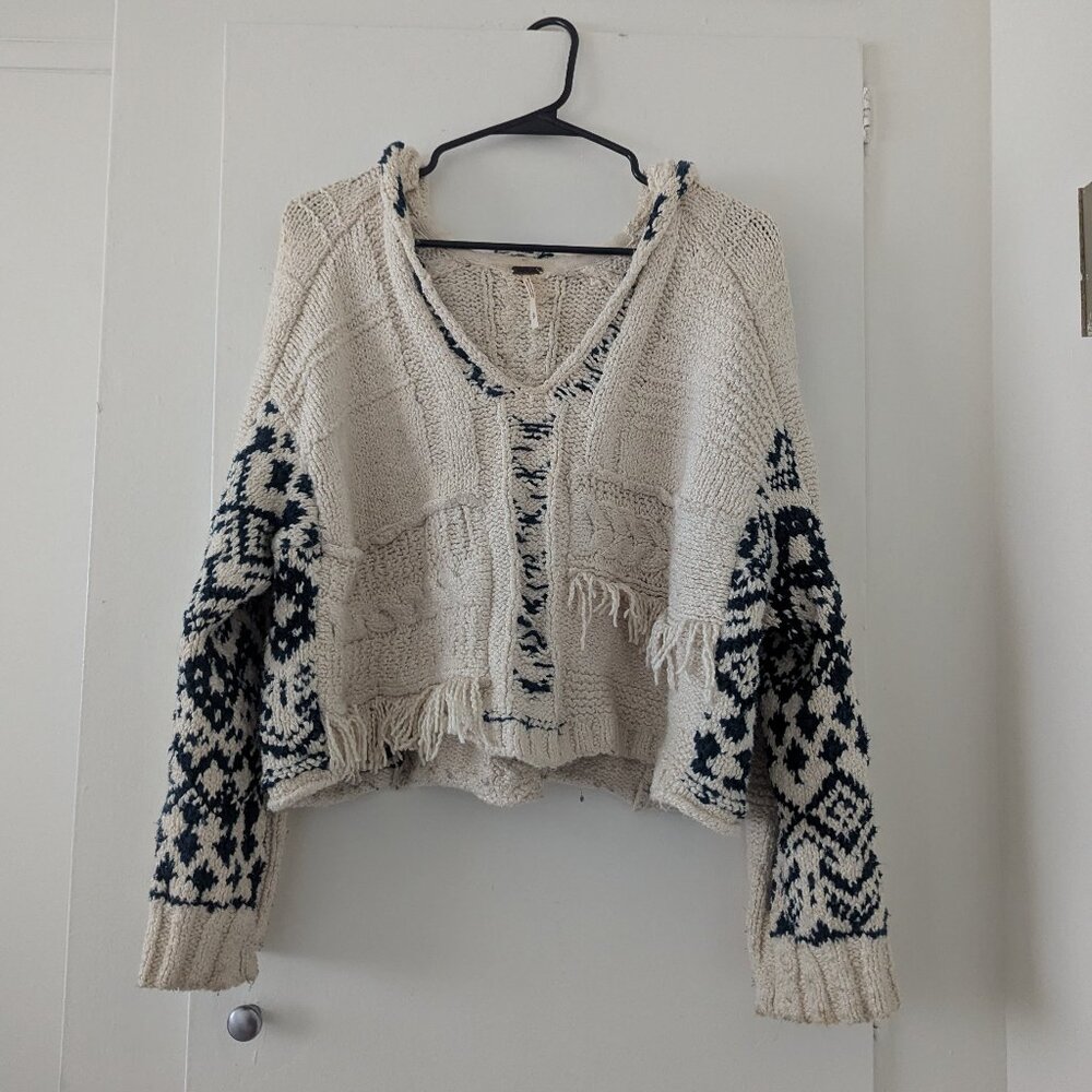 Free People Oversized Knit Sweater